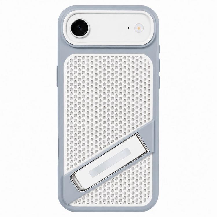 Custodia per telefono in silicone con liquido refrigerante Ice Peak e supporto invisibile., For iPhone 17 Pro Max, For iPhone 17 Pro, For iPhone 17, For iPhone Air