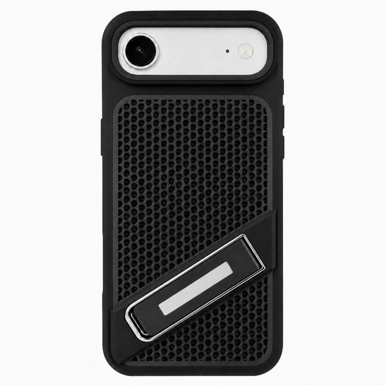 Custodia per telefono in silicone con liquido refrigerante Ice Peak e supporto invisibile., For iPhone 17 Pro Max, For iPhone 17 Pro, For iPhone 17, For iPhone Air