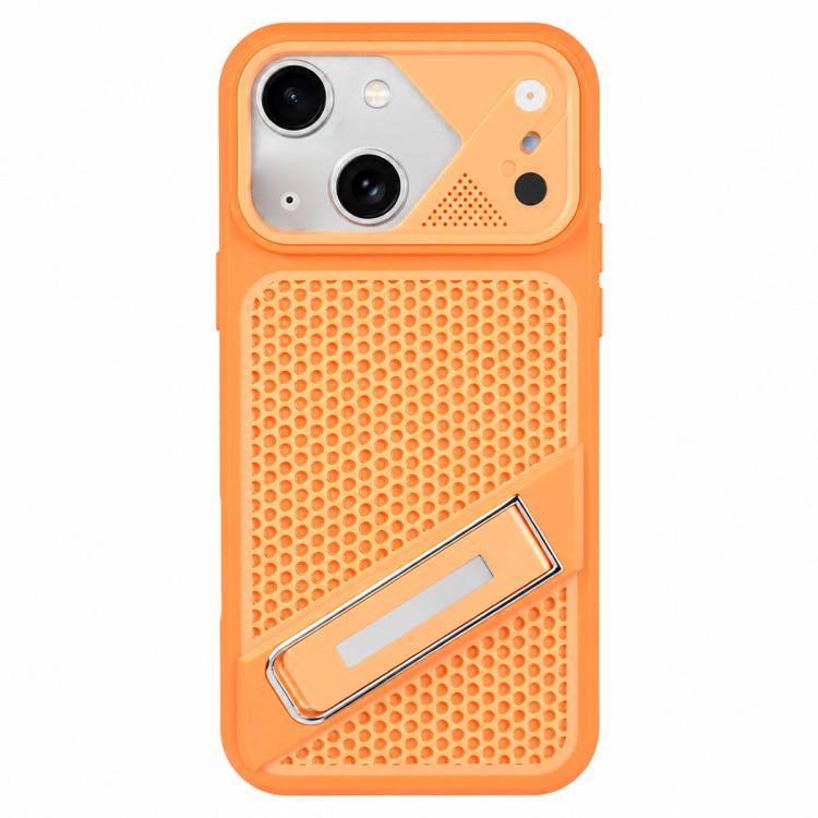Custodia per telefono in silicone con liquido refrigerante Ice Peak e supporto invisibile., For iPhone 14, For iPhone 14 Pro, For iPhone 14 Pro Max, For iPhone 13 Pro Max