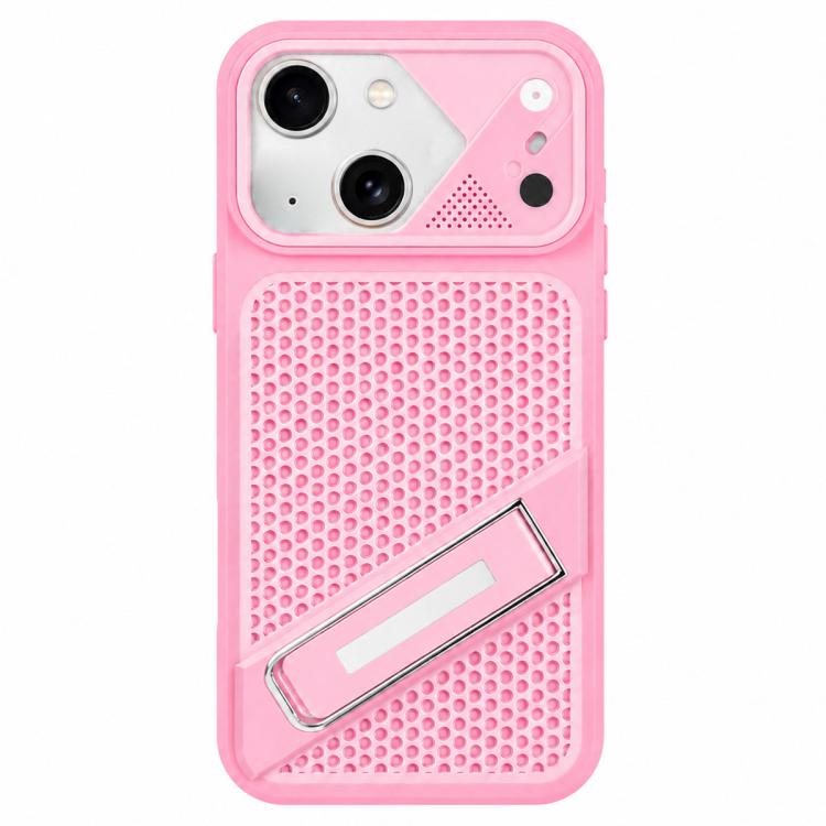 Custodia per telefono in silicone con liquido refrigerante Ice Peak e supporto invisibile., For iPhone 14, For iPhone 14 Pro, For iPhone 14 Pro Max, For iPhone 13 Pro Max