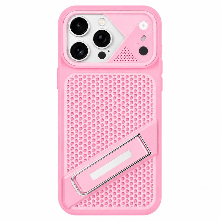 Custodia per telefono in silicone con liquido refrigerante Ice Peak e supporto invisibile., For iPhone 14, For iPhone 14 Pro, For iPhone 14 Pro Max, For iPhone 13 Pro Max