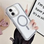 Fantastica custodia per telefono 3 in 1 con bordi magnetici antiscivolo., For iPhone 16 Plus, For iPhone 16