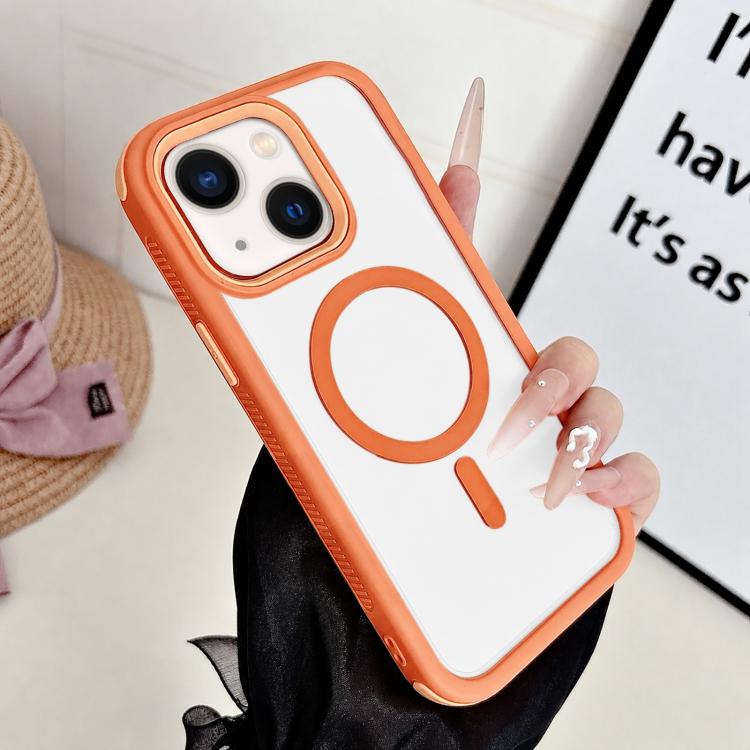 Fantastica custodia per telefono 3 in 1 con bordi magnetici antiscivolo., For iPhone 14 Plus, For iPhone 14