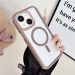 Fantastica custodia per telefono 3 in 1 con bordi magnetici antiscivolo., For iPhone 13, For iPhone 12