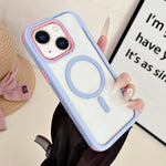 Fantastica custodia per telefono 3 in 1 con bordi magnetici antiscivolo., For iPhone 13, For iPhone 12