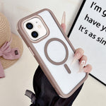 Fantastica custodia per telefono 3 in 1 con bordi magnetici antiscivolo., For iPhone 13, For iPhone 12