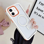 Fantastica custodia per telefono 3 in 1 con bordi magnetici antiscivolo., For iPhone 13, For iPhone 12
