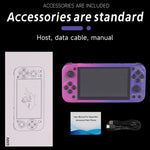 Console portatile G50V da 5 pollici con colori reali e supporto per oltre 19 emulatori., 64G