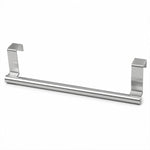 Set di 2 portasciugamani in acciaio inox da 23,8 cm, senza bisogno di forare.