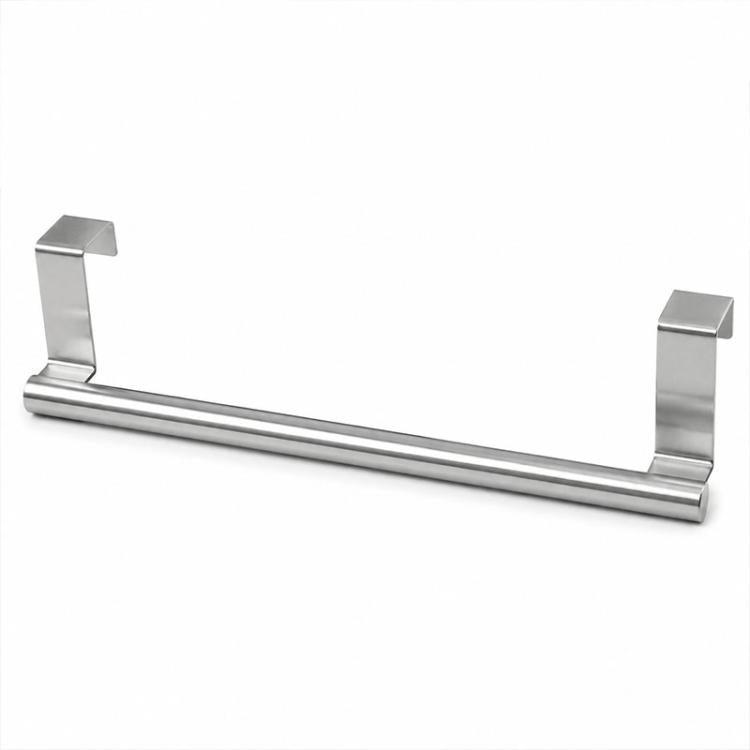 Set di 2 portasciugamani in acciaio inox da 23,8 cm, senza bisogno di forare.