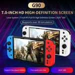 Console portatile G90 con schermo IPS HD da 7 pollici e supporto per oltre 30 emulatori., 64G