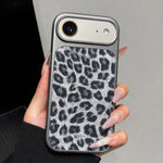 Ampia finestra, copertura totale, custodia per telefono con stampa leopardata glitterata., For iPhone 17 Pro Max, For iPhone 17 Pro, For iPhone 17, For iPhone Air
