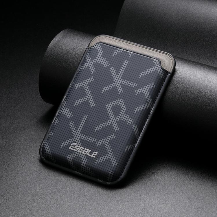 ESEBLE S8 Cellulare con texture in similpelle PU e slot magnetici per carte di credito