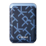 ESEBLE S8 Cellulare con texture in similpelle PU e slot magnetici per carte di credito