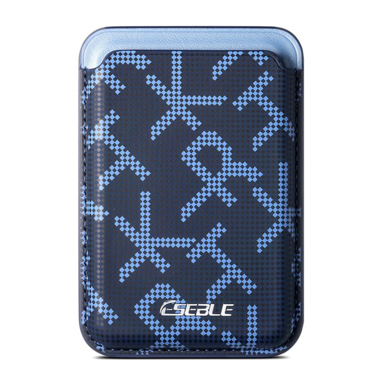 ESEBLE S8 Cellulare con texture in similpelle PU e slot magnetici per carte di credito