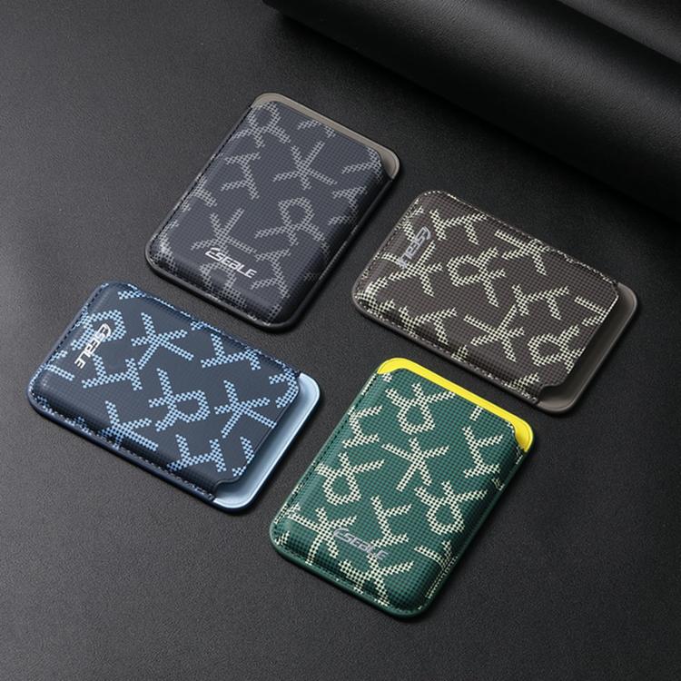 ESEBLE S8 Cellulare con texture in similpelle PU e slot magnetici per carte di credito