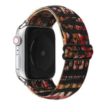 Cinturino con fibbia stile etnico per Apple Watch serie 6 e SE e 5 e 4 40 mm / 3 e 2 e 1 38 mm, For Apple Watch Series 7 41mm / 6 & SE & 5 & 4 40mm / 3 & 2 & 1 38mm