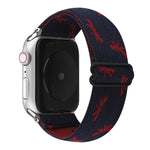 Cinturino con fibbia stile etnico per Apple Watch serie 6 e SE e 5 e 4 40 mm / 3 e 2 e 1 38 mm, For Apple Watch Series 7 41mm / 6 & SE & 5 & 4 40mm / 3 & 2 & 1 38mm