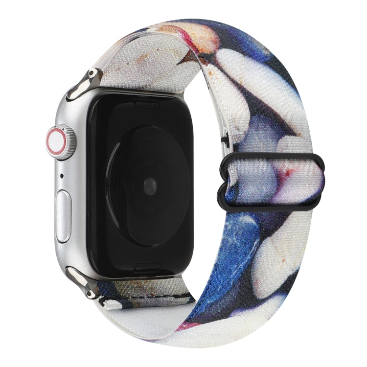 Cinturino con fibbia stile etnico per Apple Watch serie 6 e SE e 5 e 4 40 mm / 3 e 2 e 1 38 mm, For Apple Watch Series 7 41mm / 6 & SE & 5 & 4 40mm / 3 & 2 & 1 38mm