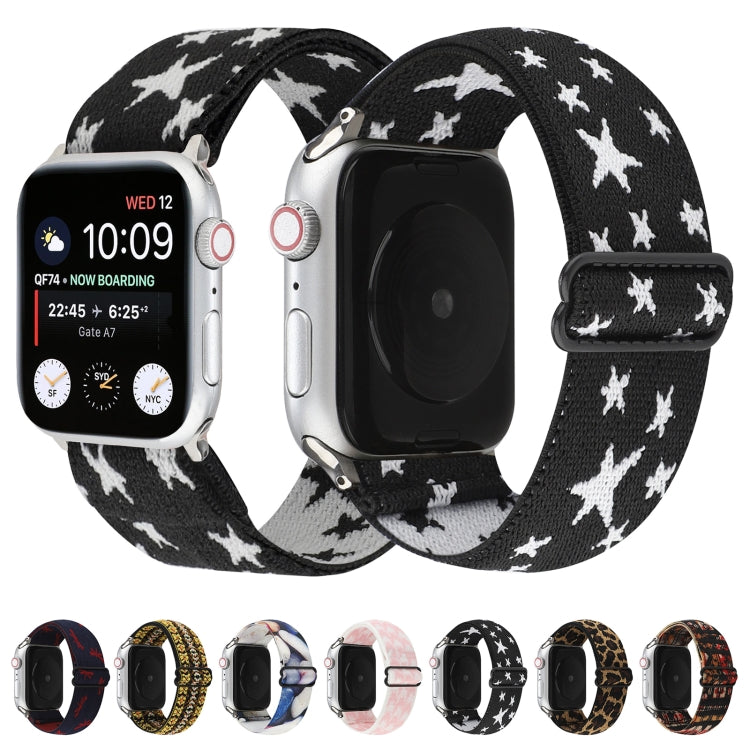 Cinturino con fibbia stile etnico per Apple Watch serie 6 e SE e 5 e 4 40 mm / 3 e 2 e 1 38 mm, For Apple Watch Series 7 41mm / 6 & SE & 5 & 4 40mm / 3 & 2 & 1 38mm