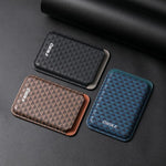 ESEBLE S9 Custodia protettiva triangolare in similpelle PU con magneti e slot per carte