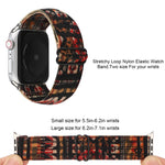 Cinturino con fibbia stile etnico per Apple Watch Series 6 e SE e 5 e 4 44 mm / 3 e 2 e 1 42 mm, For Apple Watch Series 7 45mm / 6 & SE & 5 & 4 44mm / 3 & 2 & 1 42mm, For Apple Watch Ultra 49mm / Series 8&7 45mm / SE 2&6&SE&5&4 44mm / 3&2&1 42mm