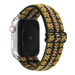 Cinturino con fibbia stile etnico per Apple Watch Series 6 e SE e 5 e 4 44 mm / 3 e 2 e 1 42 mm, For Apple Watch Series 7 45mm / 6 & SE & 5 & 4 44mm / 3 & 2 & 1 42mm, For Apple Watch Ultra 49mm / Series 8&7 45mm / SE 2&6&SE&5&4 44mm / 3&2&1 42mm