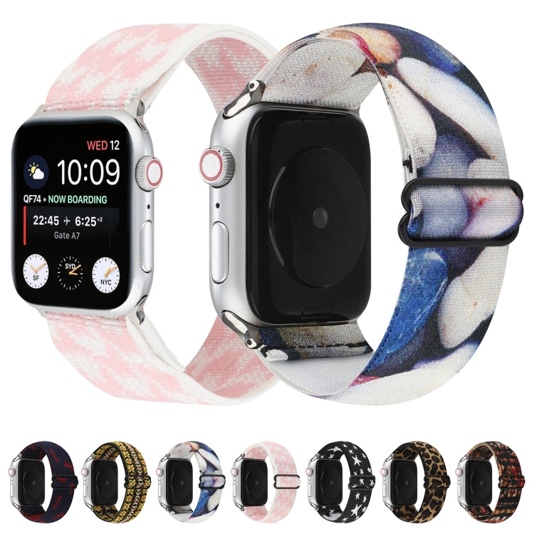 Cinturino con fibbia stile etnico per Apple Watch Series 6 e SE e 5 e 4 44 mm / 3 e 2 e 1 42 mm, For Apple Watch Series 7 45mm / 6 & SE & 5 & 4 44mm / 3 & 2 & 1 42mm, For Apple Watch Ultra 49mm / Series 8&7 45mm / SE 2&6&SE&5&4 44mm / 3&2&1 42mm