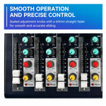 Mixer professionale Bluetooth multifunzione a 7 canali F7 per live streaming, EU Plug, UK Plug, US Plug
