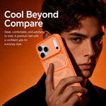 Custodia per telefono ibrida magnetica in PC e TPU con design a foro cavo per un raffreddamento ottimale., For iPhone 17 Pro Max, For iPhone 17 Pro, For iPhone 17, For iPhone 16 Pro Max