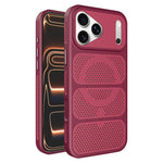 Custodia per telefono ibrida magnetica in PC e TPU con design a foro cavo per un raffreddamento ottimale., For iPhone 17 Pro Max, For iPhone 17 Pro, For iPhone 17, For iPhone 16 Pro Max