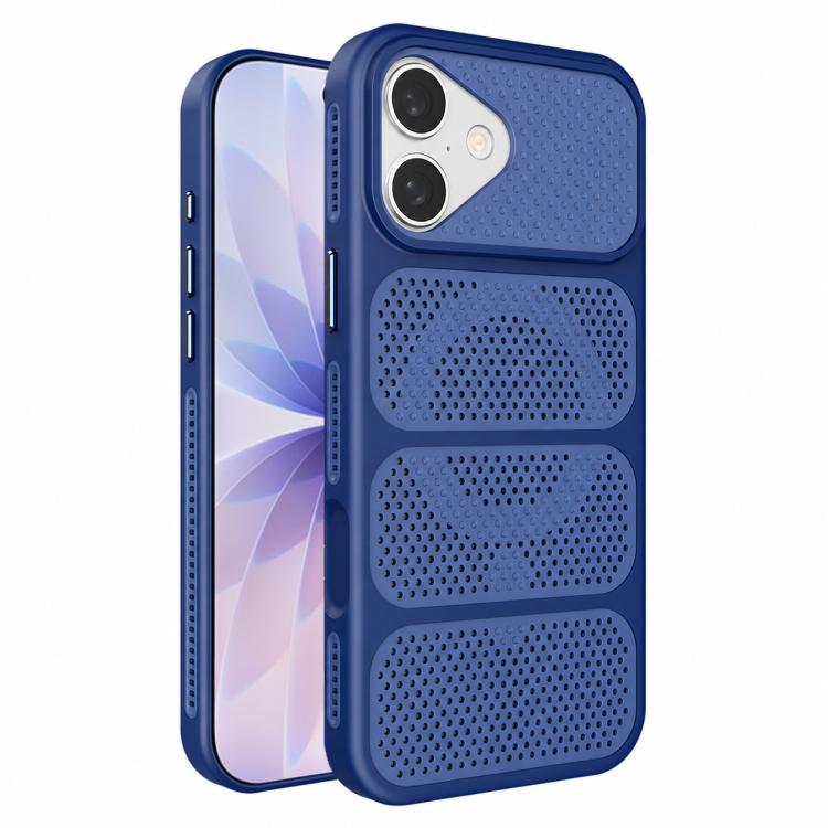 Custodia per telefono ibrida magnetica in PC e TPU con design a foro cavo per un raffreddamento ottimale., For iPhone 17 Pro Max, For iPhone 17 Pro, For iPhone 17, For iPhone 16 Pro Max