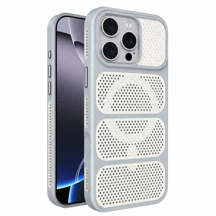 Custodia per telefono ibrida magnetica in PC e TPU con design a foro cavo per un raffreddamento ottimale., For iPhone 17 Pro Max, For iPhone 17 Pro, For iPhone 17, For iPhone 16 Pro Max
