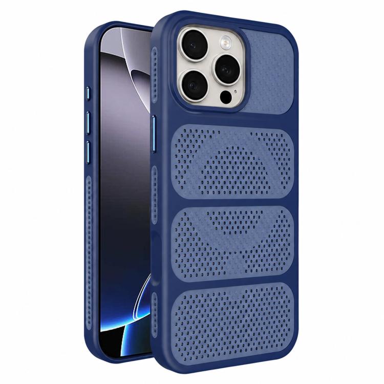 Custodia per telefono ibrida magnetica in PC e TPU con design a foro cavo per un raffreddamento ottimale., For iPhone 17 Pro Max, For iPhone 17 Pro, For iPhone 17, For iPhone 16 Pro Max