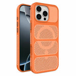 Custodia per telefono ibrida magnetica in PC e TPU con design a foro cavo per un raffreddamento ottimale., For iPhone 16 Pro, For iPhone 16 Plus, For iPhone 16, For iPhone 15 Pro Max
