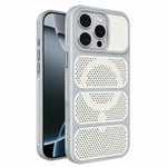Custodia per telefono ibrida magnetica in PC e TPU con design a foro cavo per un raffreddamento ottimale., For iPhone 16 Pro, For iPhone 16 Plus, For iPhone 16, For iPhone 15 Pro Max