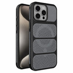 Custodia per telefono ibrida magnetica in PC e TPU con design a foro cavo per un raffreddamento ottimale., For iPhone 15 Pro, For iPhone 15 Plus, For iPhone 15, For iPhone 14 Plus
