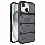 Custodia per telefono ibrida magnetica in PC e TPU con design a foro cavo per un raffreddamento ottimale., For iPhone 15 Pro, For iPhone 15 Plus, For iPhone 15, For iPhone 14 Plus