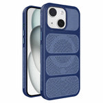 Custodia per telefono ibrida magnetica in PC e TPU con design a foro cavo per un raffreddamento ottimale., For iPhone 15 Pro, For iPhone 15 Plus, For iPhone 15, For iPhone 14 Plus