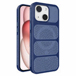 Custodia per telefono ibrida magnetica in PC e TPU con design a foro cavo per un raffreddamento ottimale., For iPhone 15 Pro, For iPhone 15 Plus, For iPhone 15, For iPhone 14 Plus