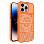 Custodia per telefono ibrida magnetica in PC e TPU con design a foro cavo per un raffreddamento ottimale., For iPhone 14, For iPhone 14 Pro, For iPhone 14 Pro Max, For iPhone 13 Pro Max