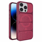 Custodia per telefono ibrida magnetica in PC e TPU con design a foro cavo per un raffreddamento ottimale., For iPhone 14, For iPhone 14 Pro, For iPhone 14 Pro Max, For iPhone 13 Pro Max