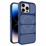 Custodia per telefono ibrida magnetica in PC e TPU con design a foro cavo per un raffreddamento ottimale., For iPhone 14, For iPhone 14 Pro, For iPhone 14 Pro Max, For iPhone 13 Pro Max