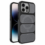 Custodia per telefono ibrida magnetica in PC e TPU con design a foro cavo per un raffreddamento ottimale., For iPhone 14, For iPhone 14 Pro, For iPhone 14 Pro Max, For iPhone 13 Pro Max