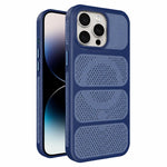 Custodia per telefono ibrida magnetica in PC e TPU con design a foro cavo per un raffreddamento ottimale., For iPhone 14, For iPhone 14 Pro, For iPhone 14 Pro Max, For iPhone 13 Pro Max