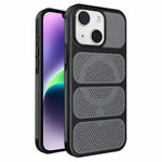 Custodia per telefono ibrida magnetica in PC e TPU con design a foro cavo per un raffreddamento ottimale., For iPhone 15 Pro, For iPhone 15 Plus, For iPhone 15, For iPhone 14 Plus