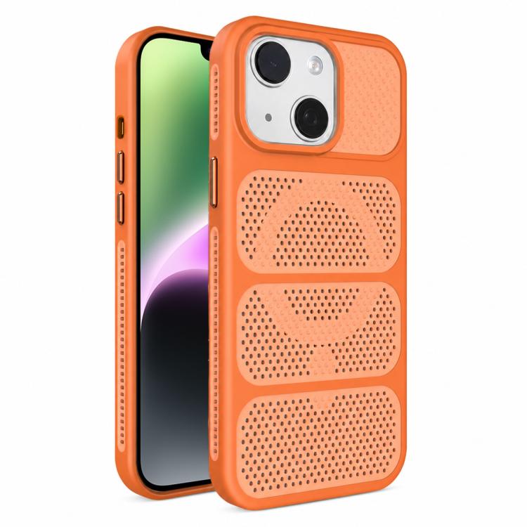 Custodia per telefono ibrida magnetica in PC e TPU con design a foro cavo per un raffreddamento ottimale., For iPhone 14, For iPhone 14 Pro, For iPhone 14 Pro Max, For iPhone 13 Pro Max