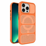 Custodia per telefono ibrida magnetica in PC e TPU con design a foro cavo per un raffreddamento ottimale., For iPhone 14, For iPhone 14 Pro, For iPhone 14 Pro Max, For iPhone 13 Pro Max