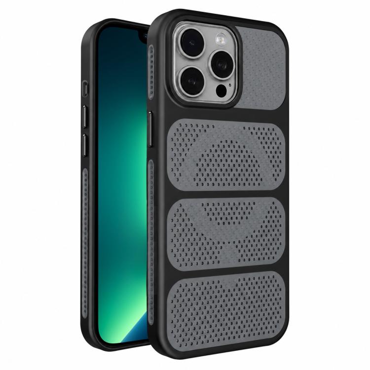 Custodia per telefono ibrida magnetica in PC e TPU con design a foro cavo per un raffreddamento ottimale., For iPhone 14, For iPhone 14 Pro, For iPhone 14 Pro Max, For iPhone 13 Pro Max