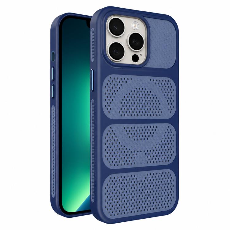 Custodia per telefono ibrida magnetica in PC e TPU con design a foro cavo per un raffreddamento ottimale., For iPhone 14, For iPhone 14 Pro, For iPhone 14 Pro Max, For iPhone 13 Pro Max